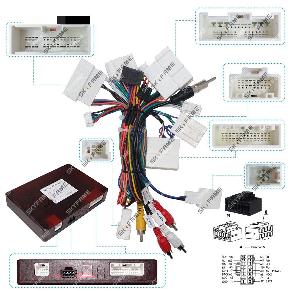 Alphard/Previa Lexus Series IS suitable for Lexus MOST fiber optic audio decoder