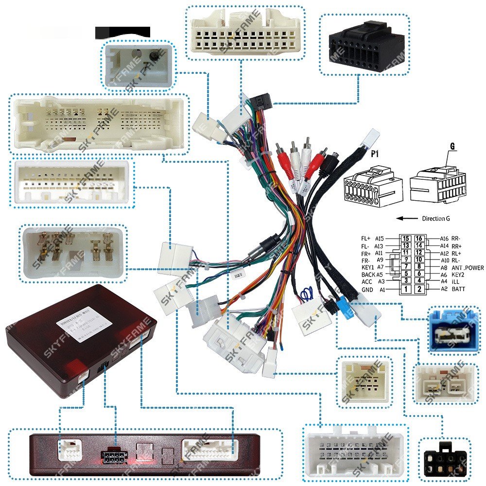 Alphard/Previa Lexus Series IS suitable for Lexus MOST fiber optic audio decoder
