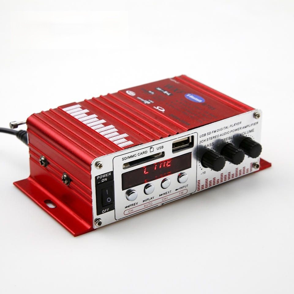 Demao Sound Digital Car Audio Amplifiers Karaoke Amplifier Digital Board 2 Channel Stereo Car Amplifier