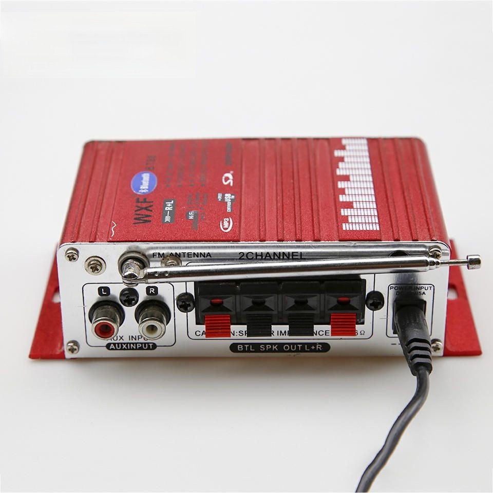 Demao Sound Digital Car Audio Amplifiers Karaoke Amplifier Digital Board 2 Channel Stereo Car Amplifier