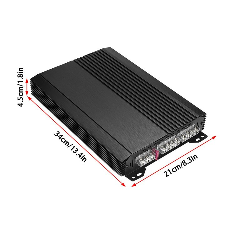 Factory Price Car Audio Power Amplifier 12V Class AB Car Amplifier 4-channel