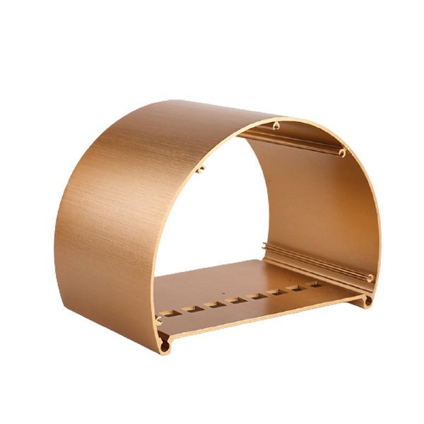 Customized CNC Mold Processing Extruded Aluminum Profile For Audio Accessories