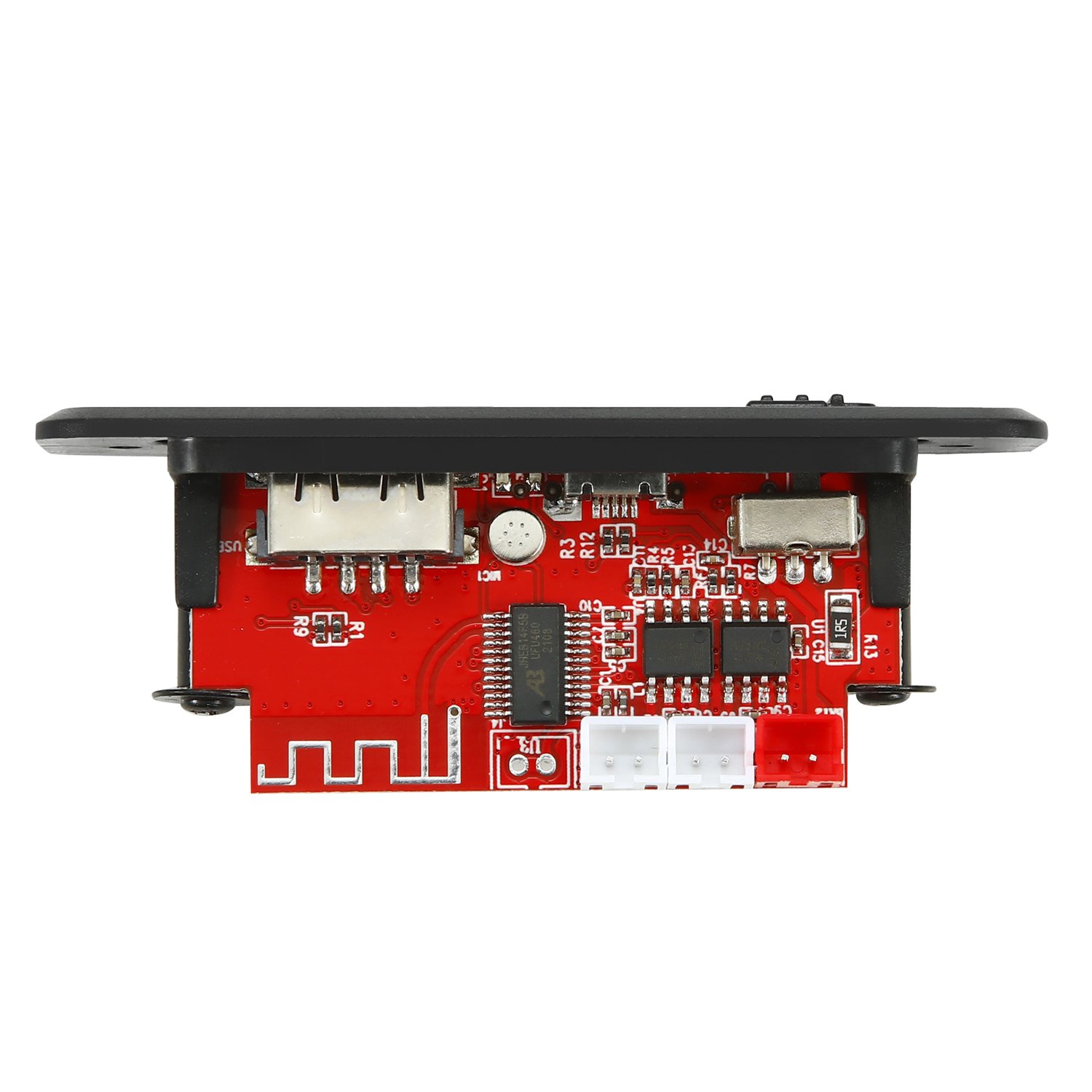 DIY Car 5.0 Bluetooth Board 5V DC USB MP3 WAV Decoder FM AUX Mic Handsfree Control with TF Card Slot Wireless MP3 Music Player