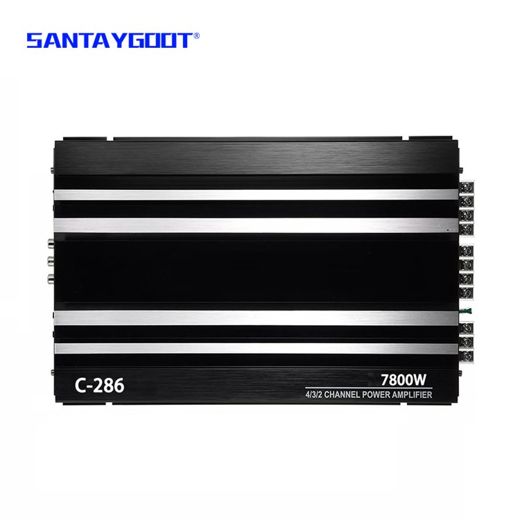 Car Amplifier 12V Class AB 4channel Car Audio Amplifier(C-286)