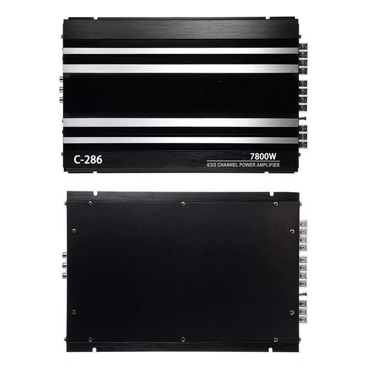 Car Amplifier 12V Class AB 4channel Car Audio Amplifier(C-286)