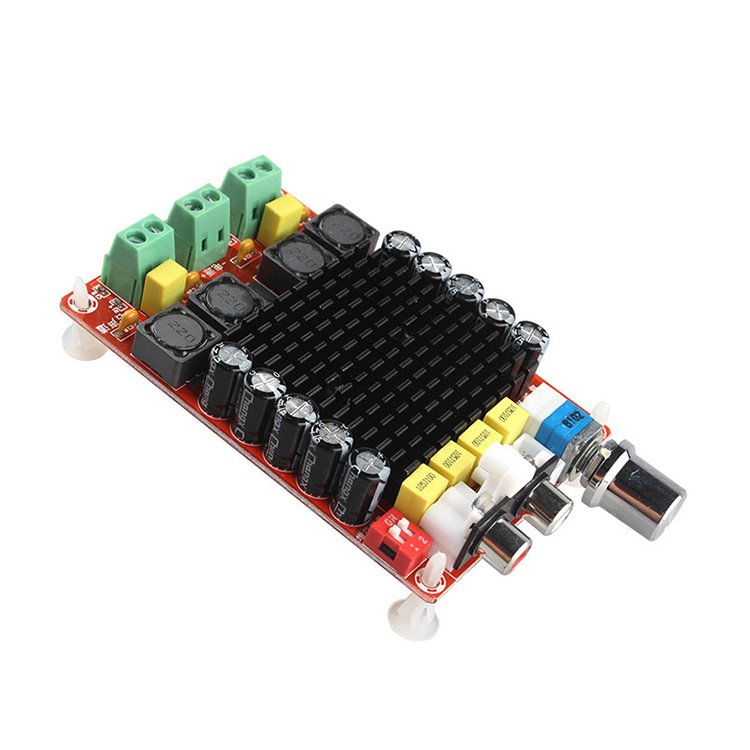 XH-M510 TDA7498 Amplifier Board High Power Digital Car Amplifiers 2*100W DC 14-34V For Home Theater