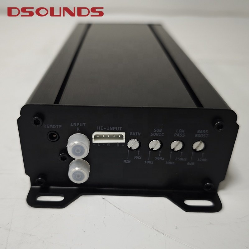 Mini Car Amplifier with 1000WRMS Power and Mini Size of Class D Car Amplifier Mono Block Amplifier for Car Audio