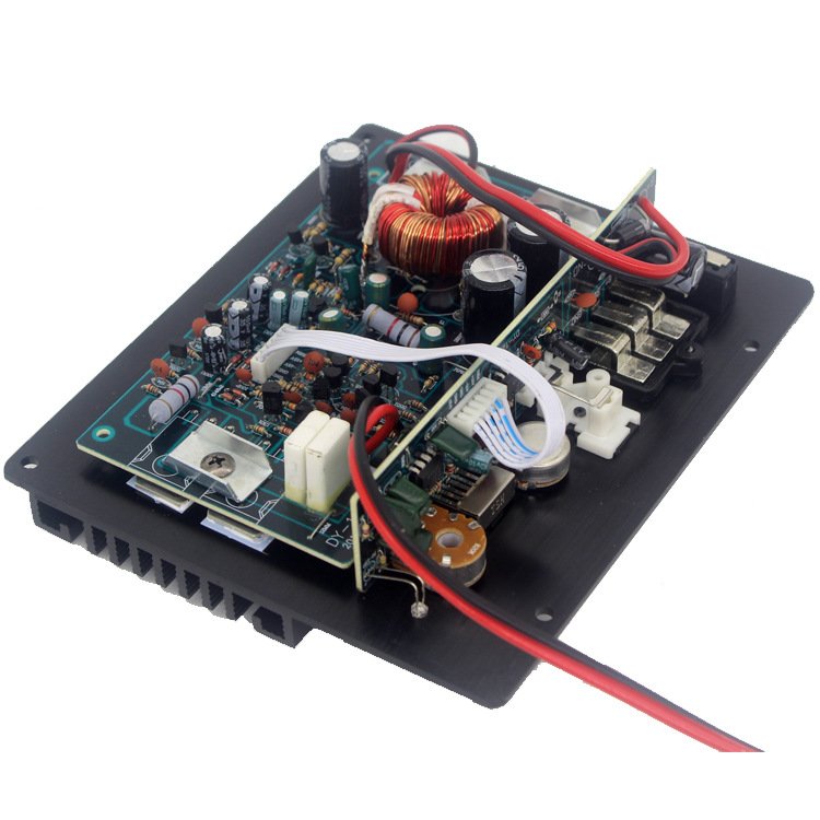 Car audio power amplifier board 12V600W single-channel bass High-power car power amplifier