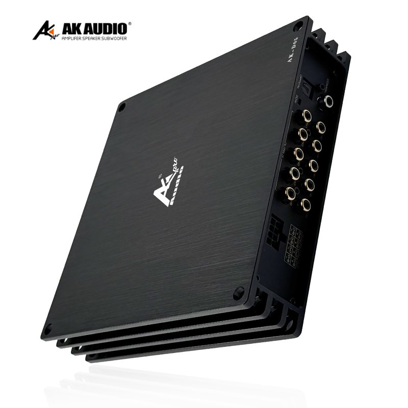AK-D05 High Power DSP Car Amplifier Mono Block DSP Auto Amplifier New Design 4/6 Channels 4*100W for Subwoofer