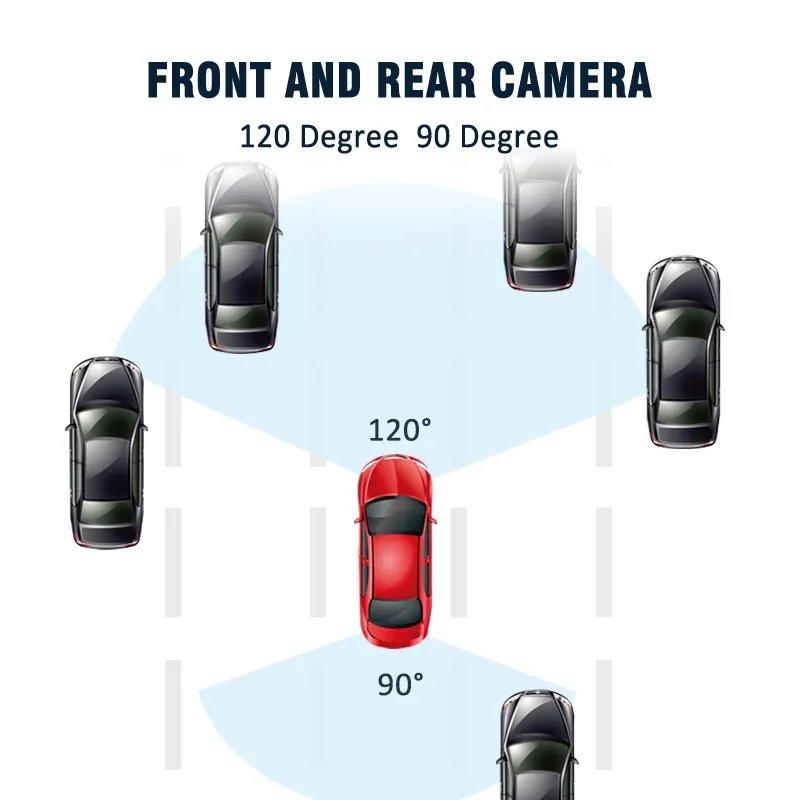 Factory 1080P Driving Recorder Camera 4.3 Inch Thin Car DVR Camera Night Vision Car Dashcam