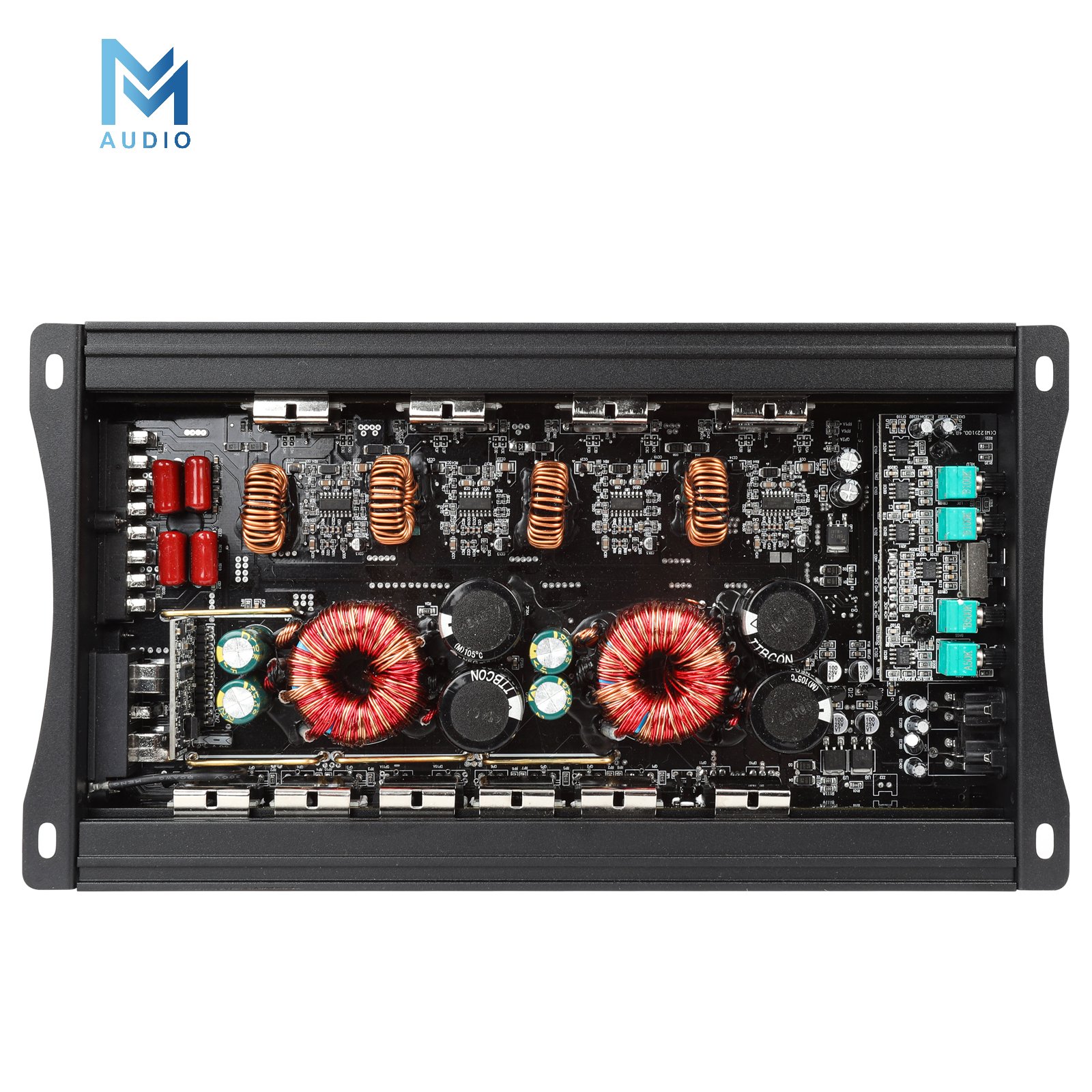OEM Car Amplifier 4 Channel Class D Full Range Amplifiers Car Amplifier and Subwoofer Audio 14.4v
