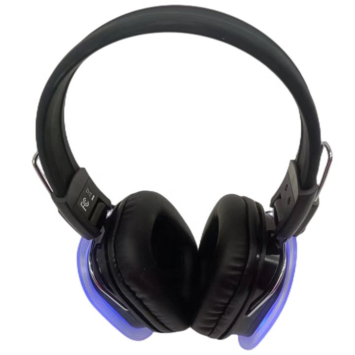 3 channels silent disco sound system headphone and transmitter