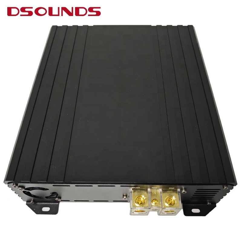 2CH BIg Power Brazilian Design Car Amplifier Customizable Car Amp with Full Range and 1800WrmsX2CH Amplifier for Car Audio