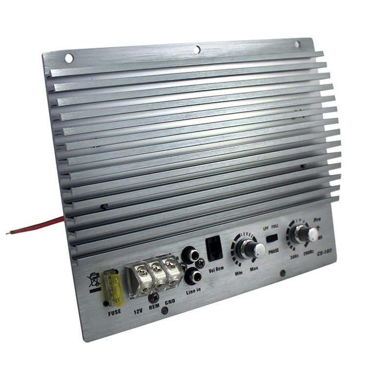 Amp Car Amplifier 12V 1000W Subwoofer Speaker Aluminum Alloy Automotive Power Amplifier (CS-183)