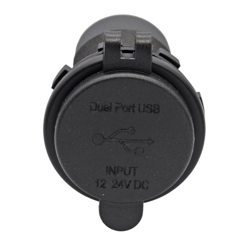Factory Direct Dual USB Charger Car Fast Charging IP 65 for Travel Plastic Phone Holder Blue Universal Charger IP65 65W Yucheng