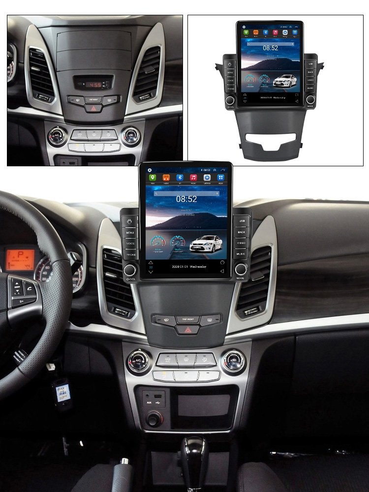 MEKEDE Android IPS 2.5D IPS DSP Car Video for SsangYong Korando Actyon 2013-2017 8+128G 4G LTE Wifi Multimedia Player GPS