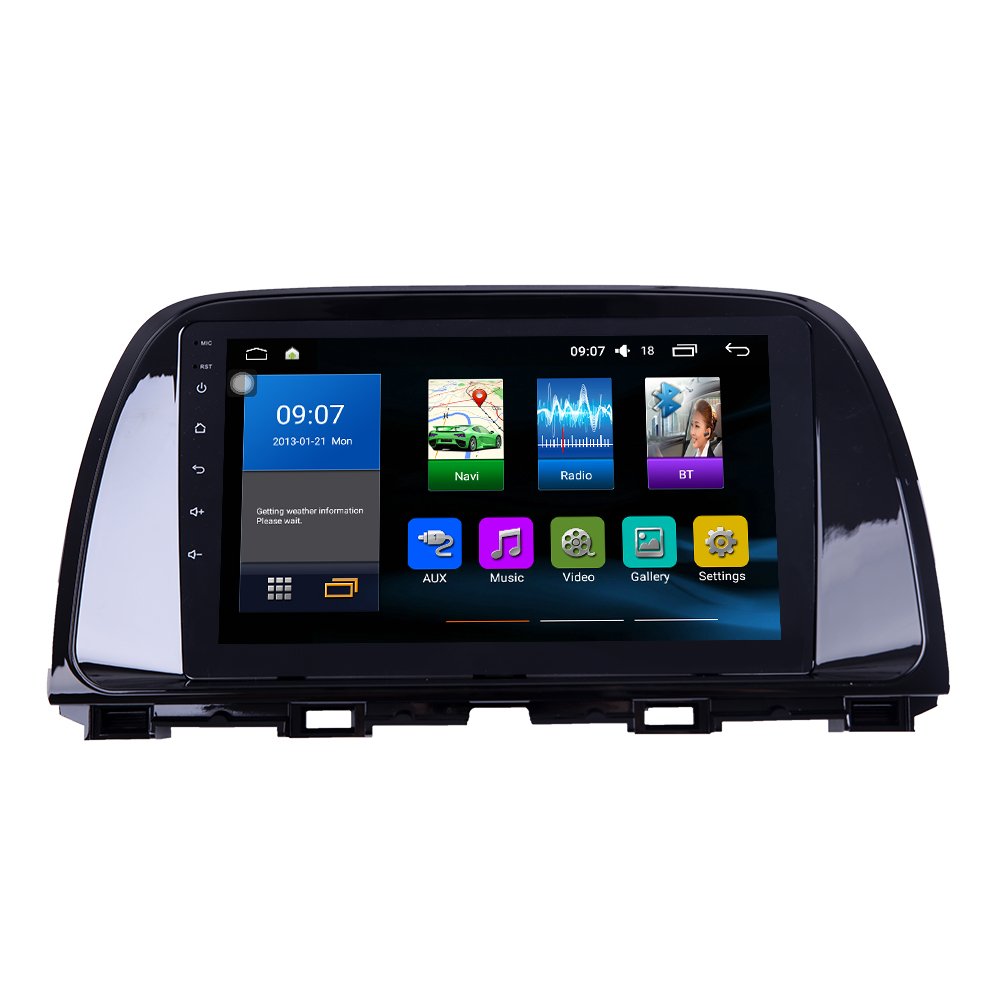 For Mazda 6 ATENZA 2013-2016 Radio Headunit Device Double 2 Din Octa-Core Quad Android Car Stereo GPS Navigation Carplay