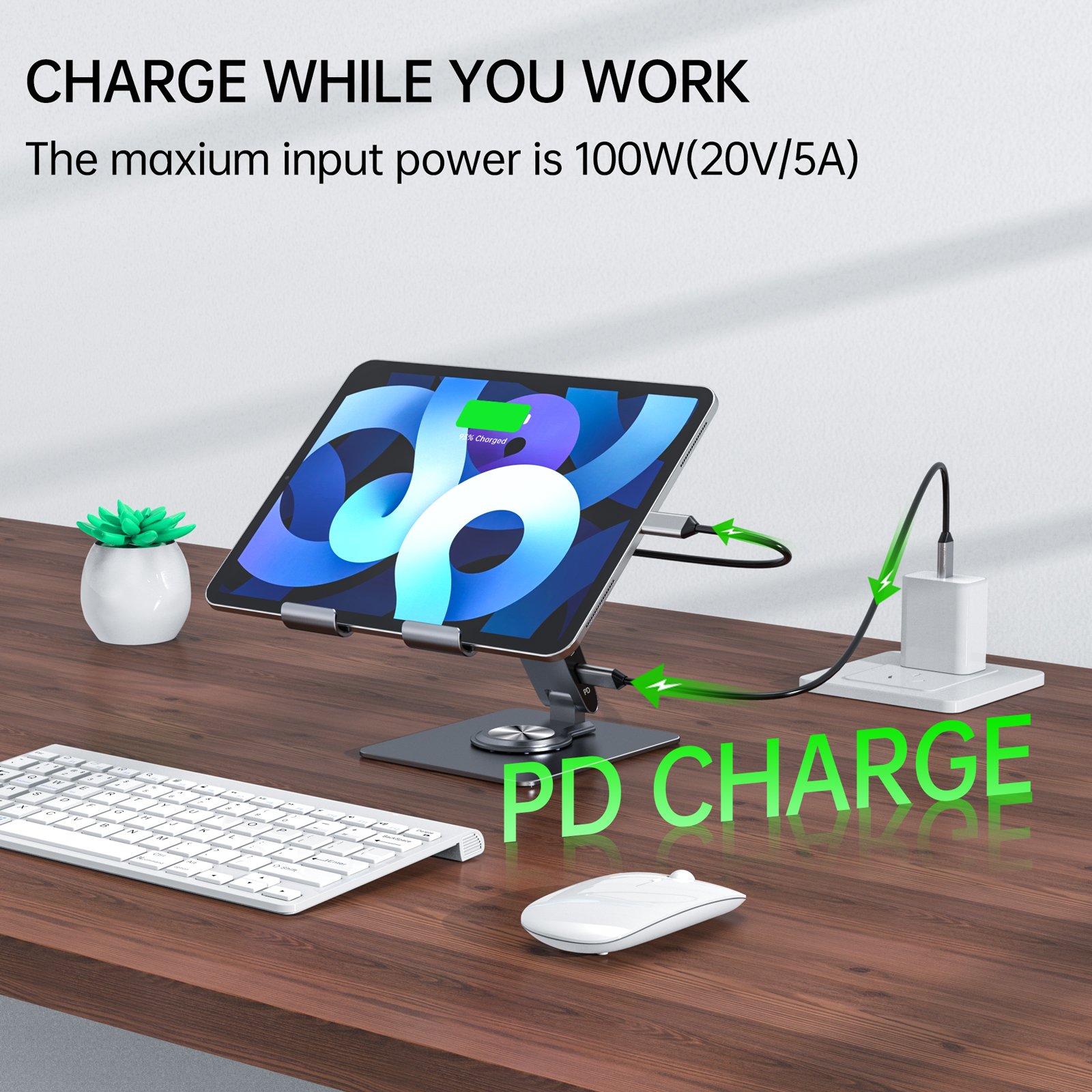 High Quality Cheap Portable Tablet Expansion Dock Stand Multiport Design For Convenient Connection With Accessories