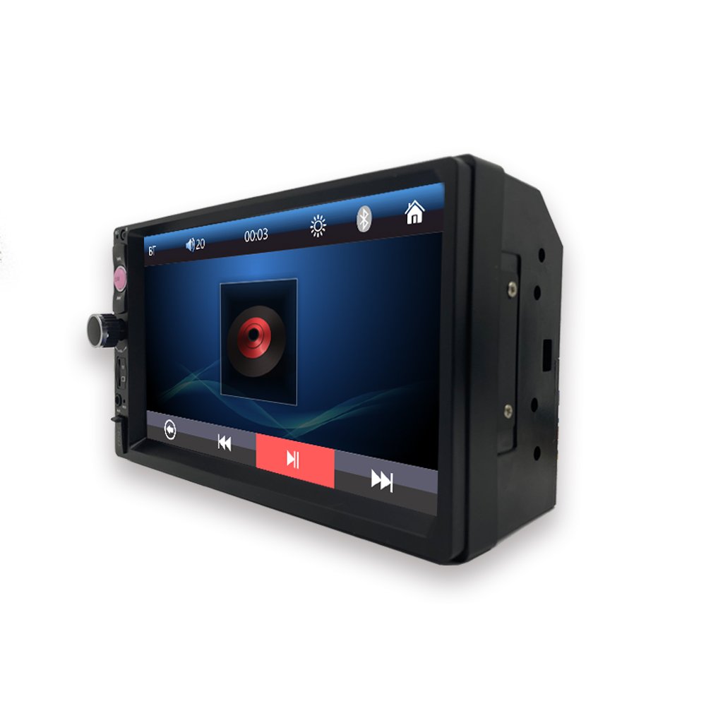 Double Din 7010b 7inch HD SCREEN Car Radio Stereo Support FM Usb Mp5 Player Auto Electronics