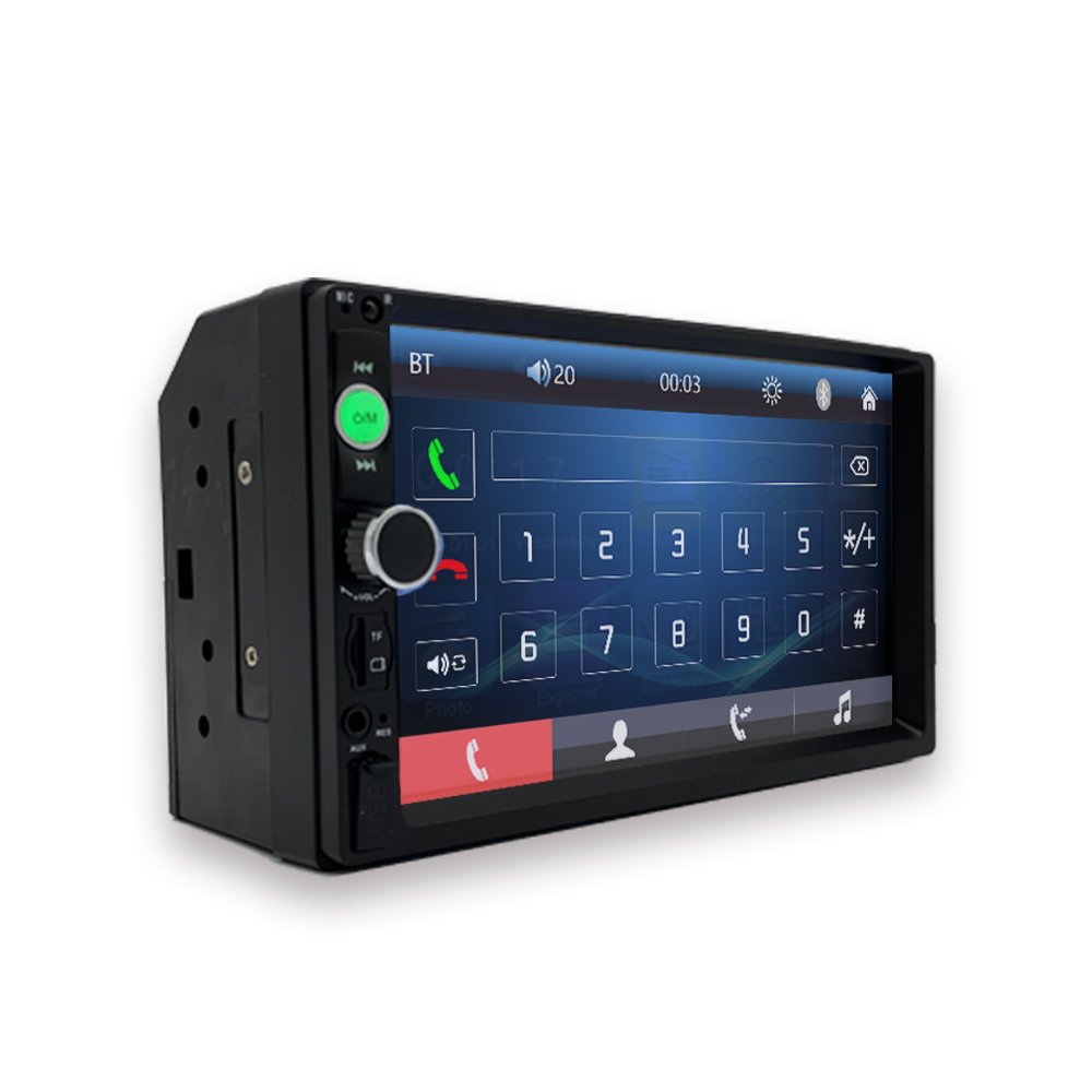Double Din 7010b 7inch HD SCREEN Car Radio Stereo Support FM Usb Mp5 Player Auto Electronics