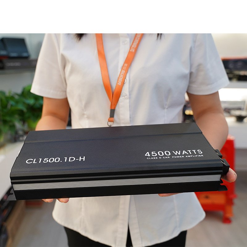 Suoer CL1500.1D-H 4500w Max Power High Power 1 Channel Car Amp Monoblock Class D Car Amplifier
