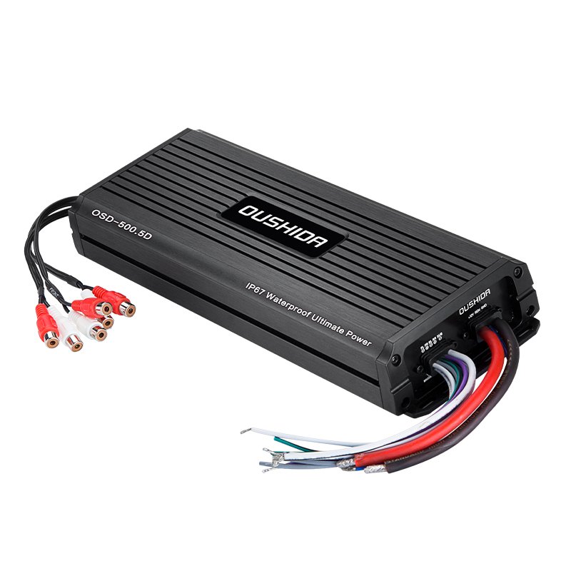 Best Quality Auto Audio Power Waterproof Black Plug and Play Sound Power Car Amplifier
