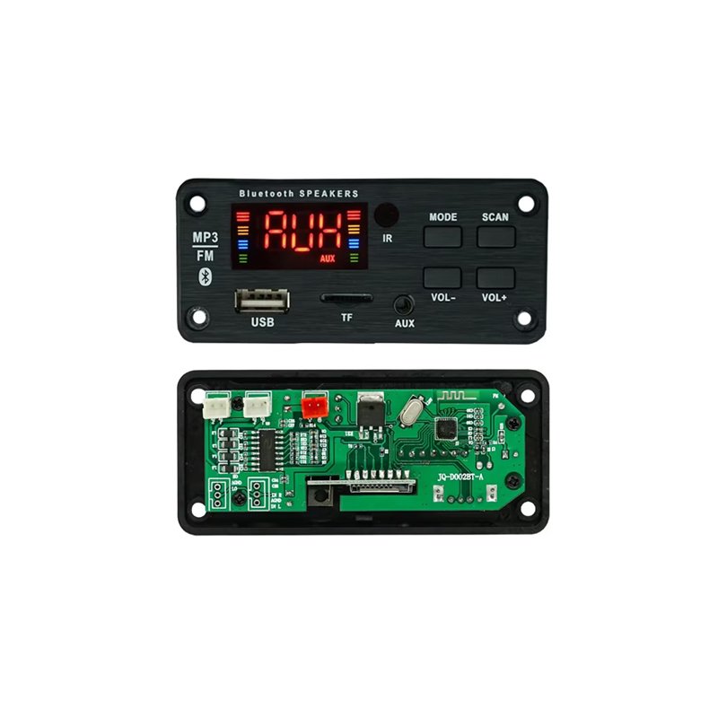 Mp3 Decoder Module Car Audio Bluetooth Amplifier Board Decoder Board Colour Screen Display Bluetooth 5.0