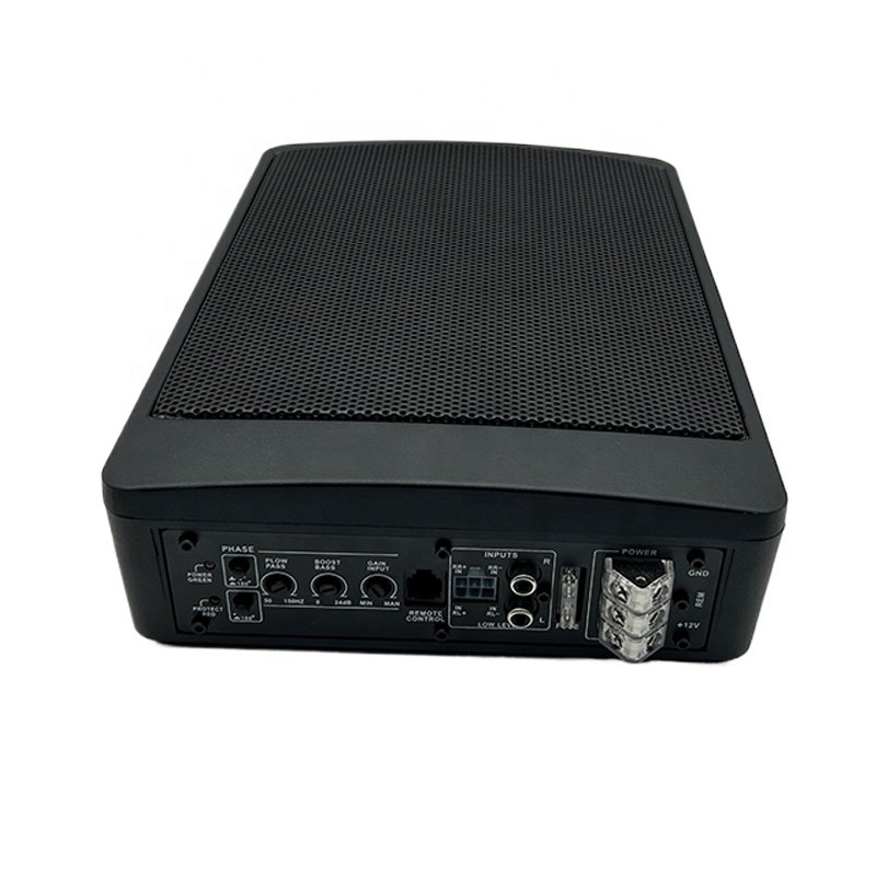 New arrival product flat 8 inch car audio subwoofer active underseat car audio system subwoofer