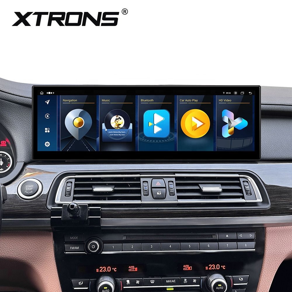 XTRONS 14.9" Car Radio for BMW 7 Series F01 / F02 NBT LHD Android 13 Octa Core 4G LTE Car Monitor