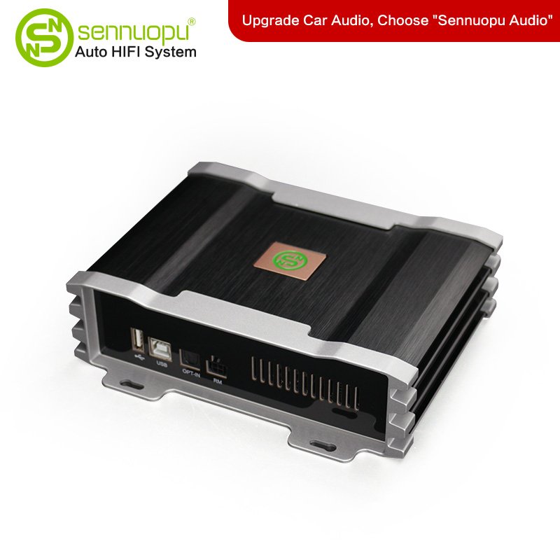 Sennuopu 4-channel DSP Amplifier Class AB Audio Processor Universal Car High Power Class D Amplifier 4 Channels 2 KG 12 Months