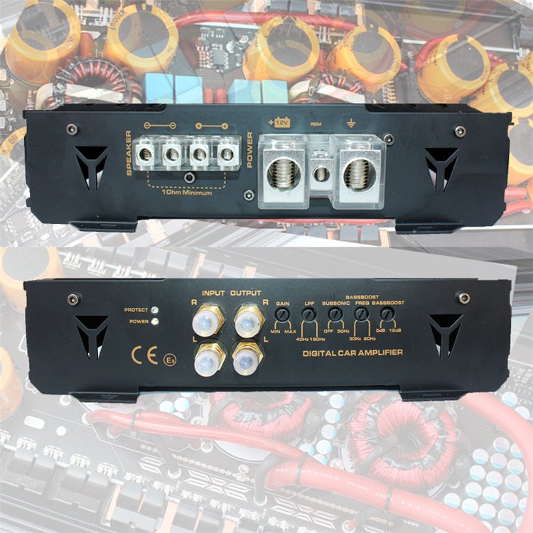 Car-subwoofer-audio-amplifiers12V 7000W Subwoofer Speaker Car Amplifiers Lanzar(8809.1)