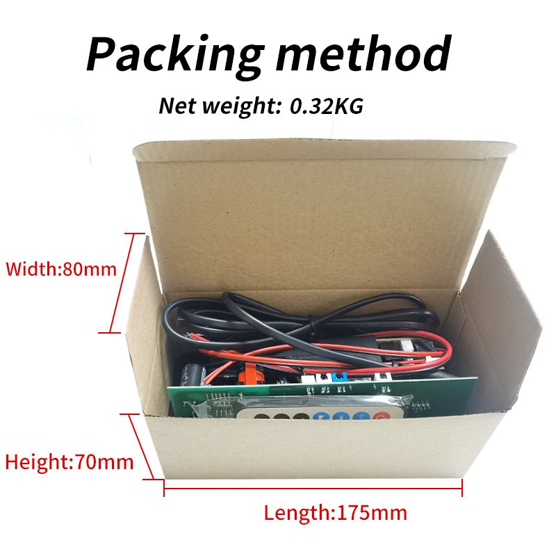 Support Custom 12V 24V 220V Subwoofer HI-FI Bass Power Amp USB Remote Control Car High Power D30 Amplifier Board with Display