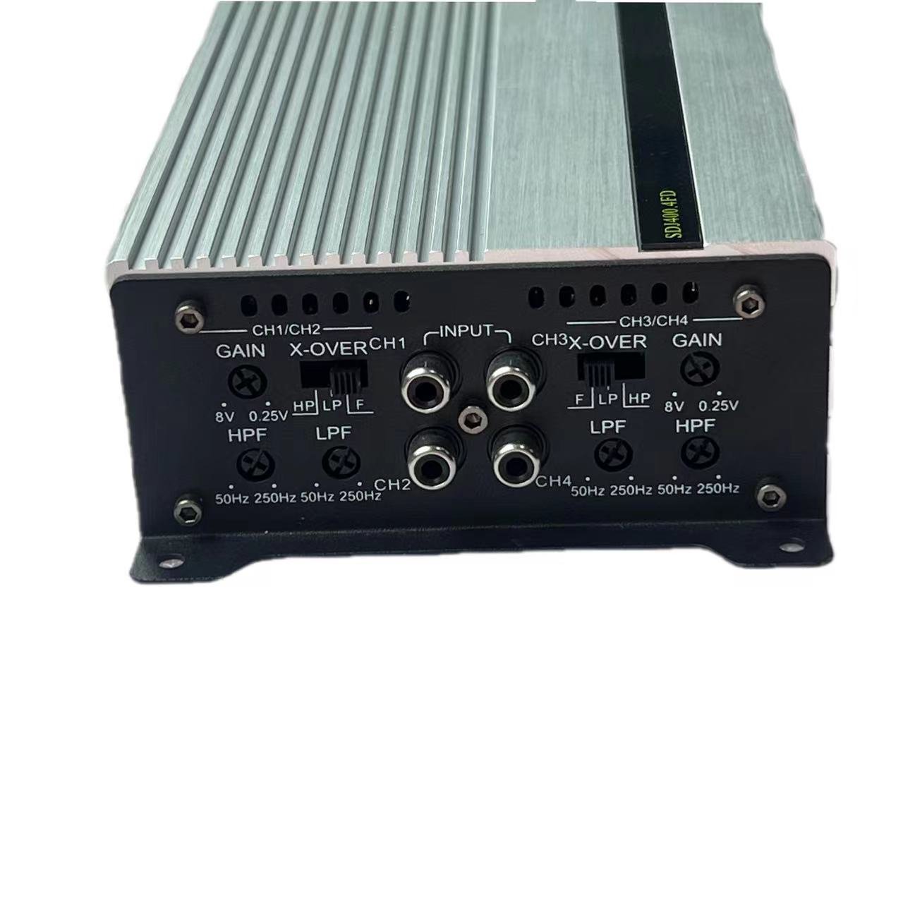 OEM Professional Manufacturer 400w 14.4V ClassD Mono 4 Channels Car Audio Amplifier