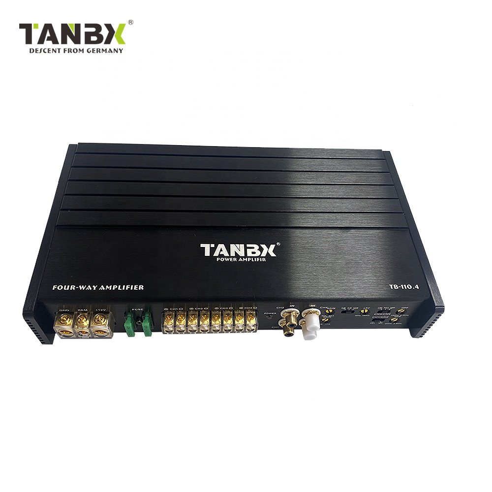 Amplifier Power Car Audio 4 Channel Sound Digital Car Power Amplifier Terminal TB-100.4