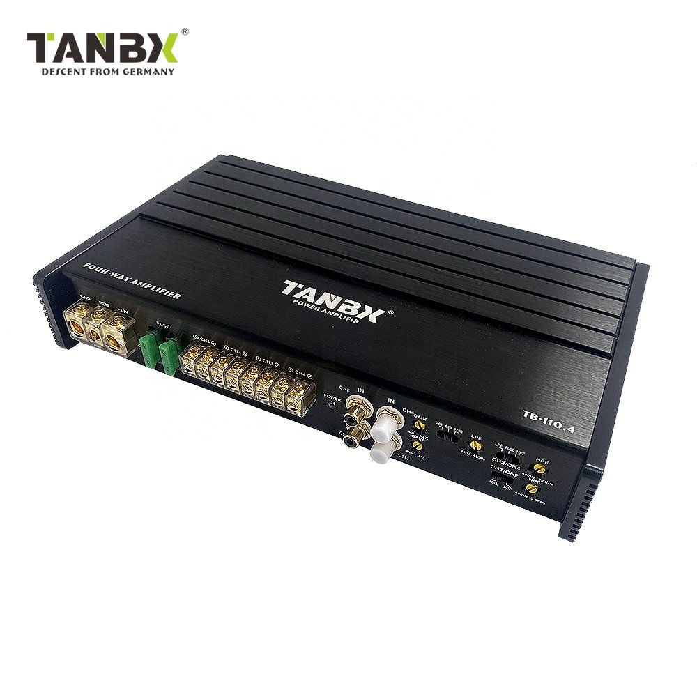 Amplifier Power Car Audio 4 Channel Sound Digital Car Power Amplifier Terminal TB-100.4