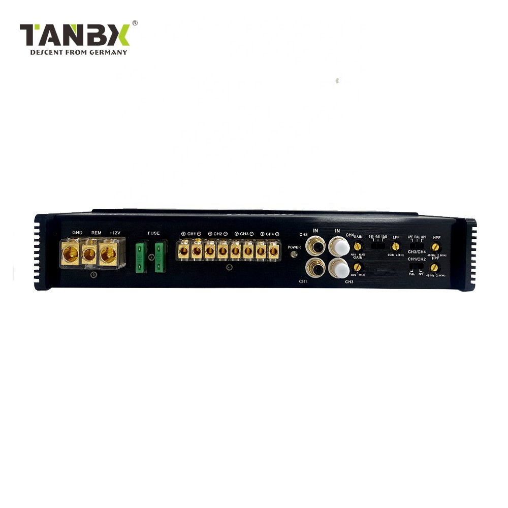 Amplifier Power Car Audio 4 Channel Sound Digital Car Power Amplifier Terminal TB-100.4