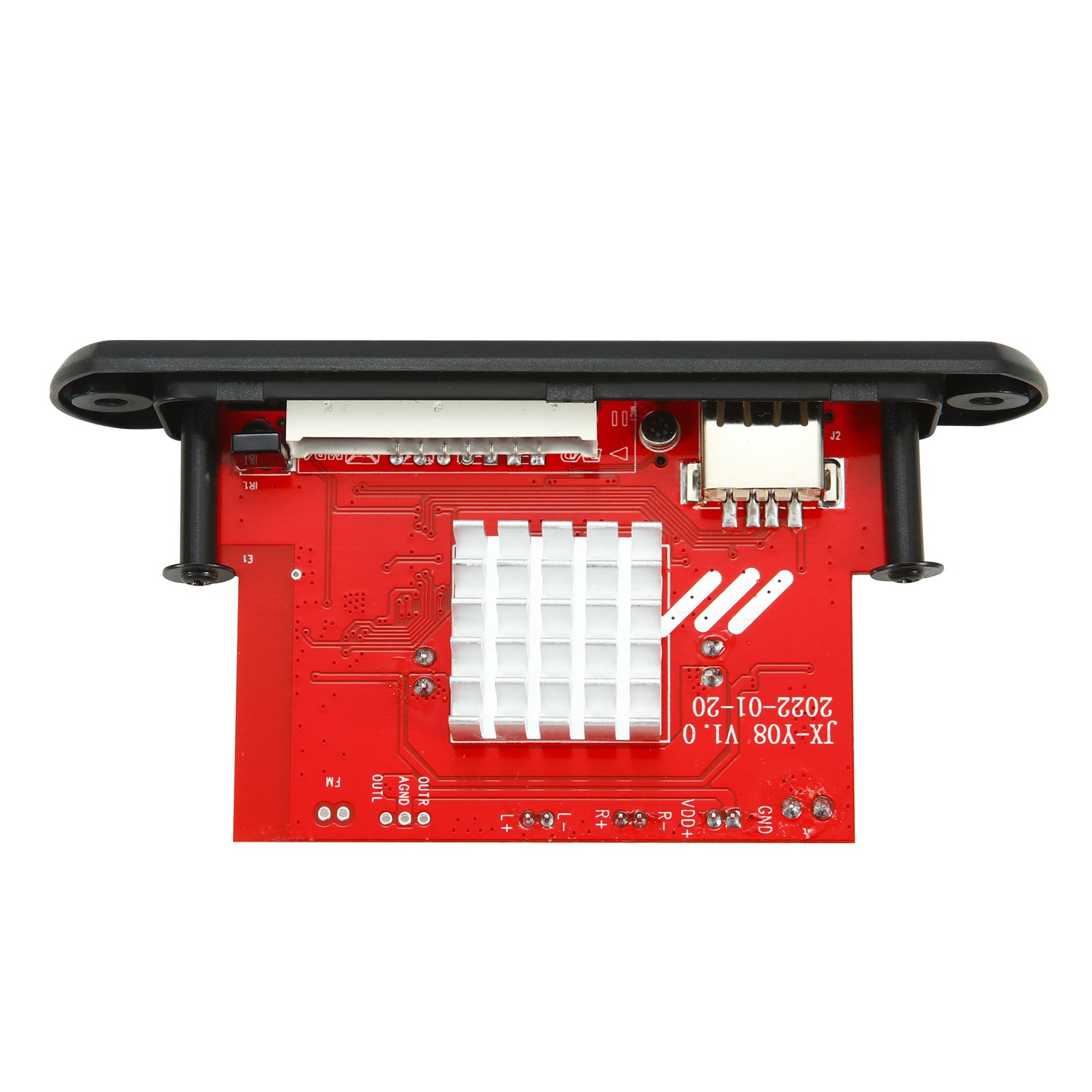 60W 120W Amplifier DC 12V Car MP3 Player USB Module Bluetooth 5.0 FM Remote Control MP3 Decoder Board Radio Calling Recording