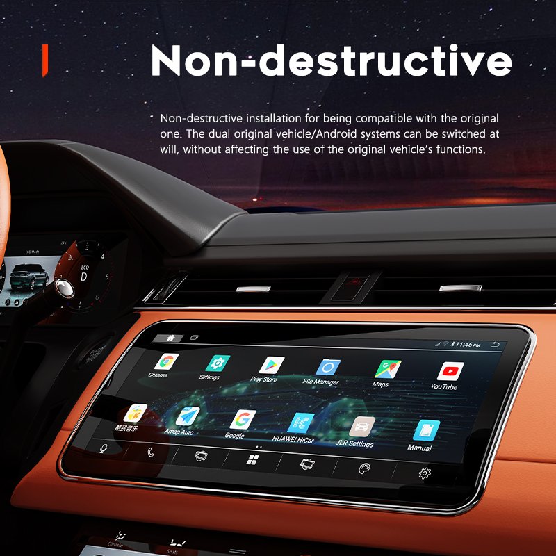 Apply 12.3 Inch Range Rover Land Rover Freelander System Android13 Still Cool for Car Dvd Player