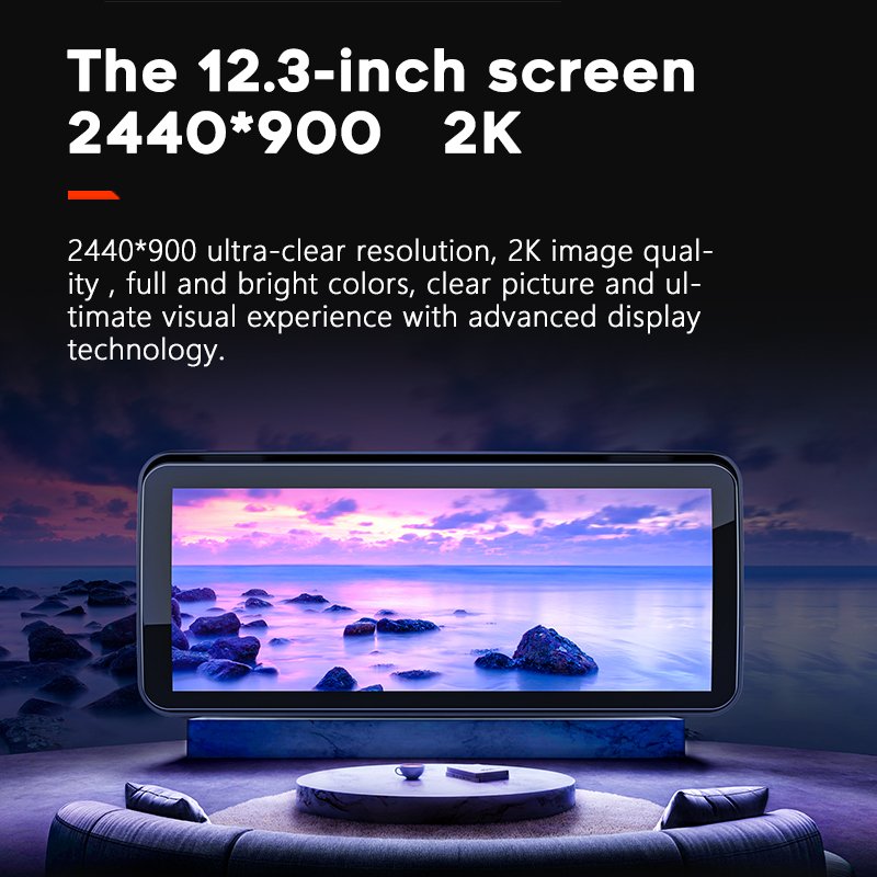 Apply 12.3 Inch Range Rover Land Rover Freelander System Android13 Still Cool for Car Dvd Player
