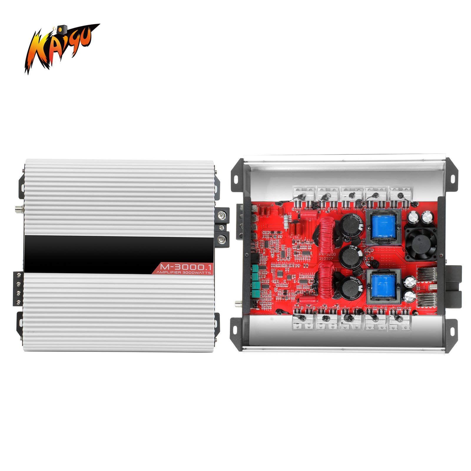 RMS 3000W Brazilian Style Car Subwoofer Amplifier Full Range Strong Bass Peak 5000W 8000W Monoblock Car SPL Amplifier Class 1D