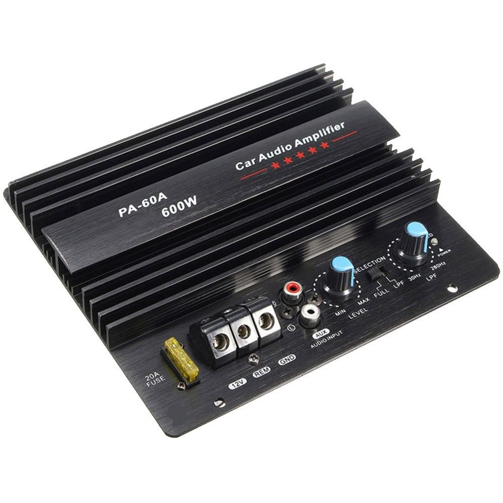 Factory 60W Car Amplifier Subwoofer High Power Amp Board Car Audio 12V Car Power Amplifiers PA-60A