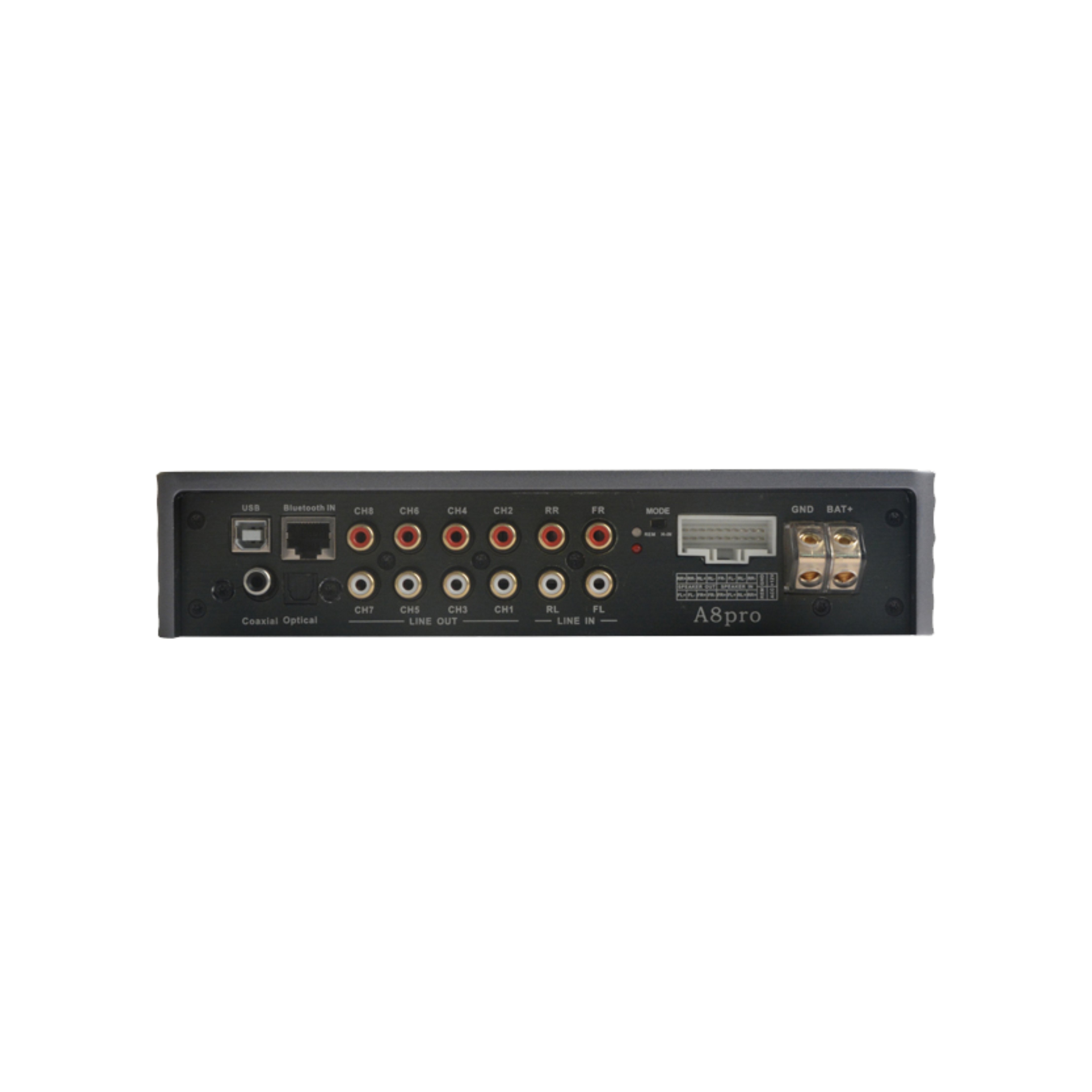 DSP Power Amplifier 4 in 4 Out Car Speaker Active Power Amplifier Module Dsp
