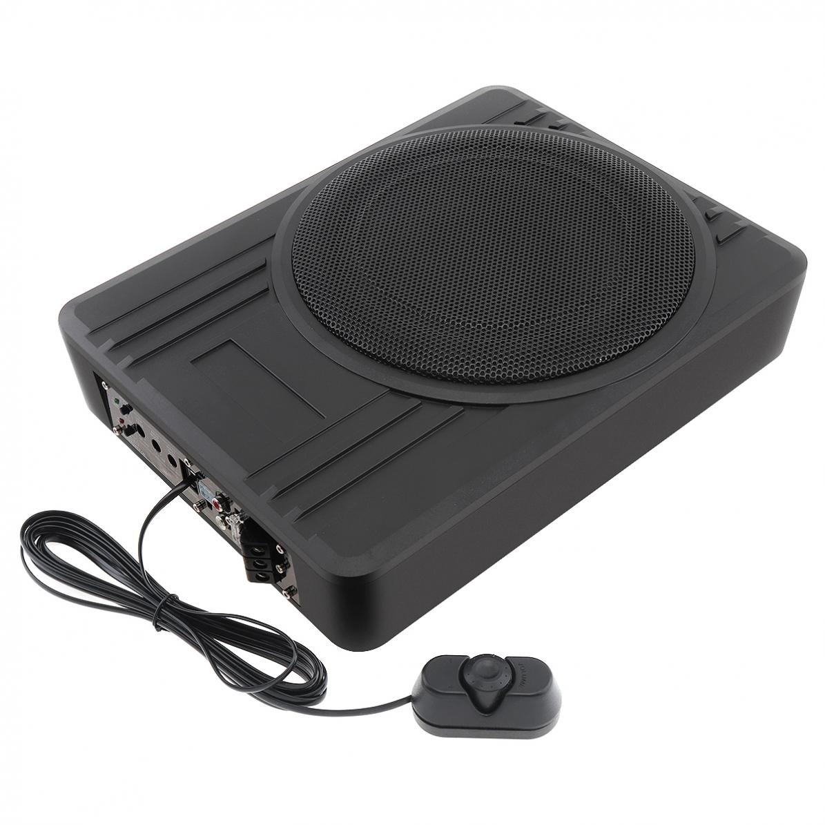 10 Inch Car Ultra-thin Subwoofer Ative Power Auto Slim Subwoofer 12V Big Power Amplifier Slim Car Subwoofer