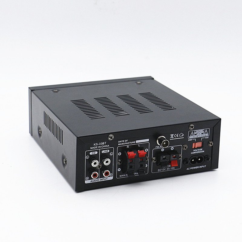 Original Brand Mini Amplifier DSP Stereo Subwoofer Car Audio 12V/220V DC U Disk Power Card Digital Audio U Disk Stereoscopic