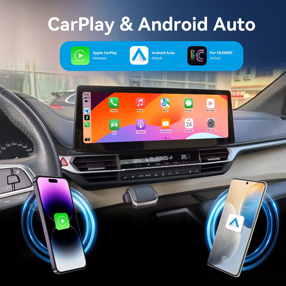 15.9" Carplay Head Unit for Toyota Sienna 2021-2024 Touch Screen GPS Multimedia Video Auto Electronics Car Radio