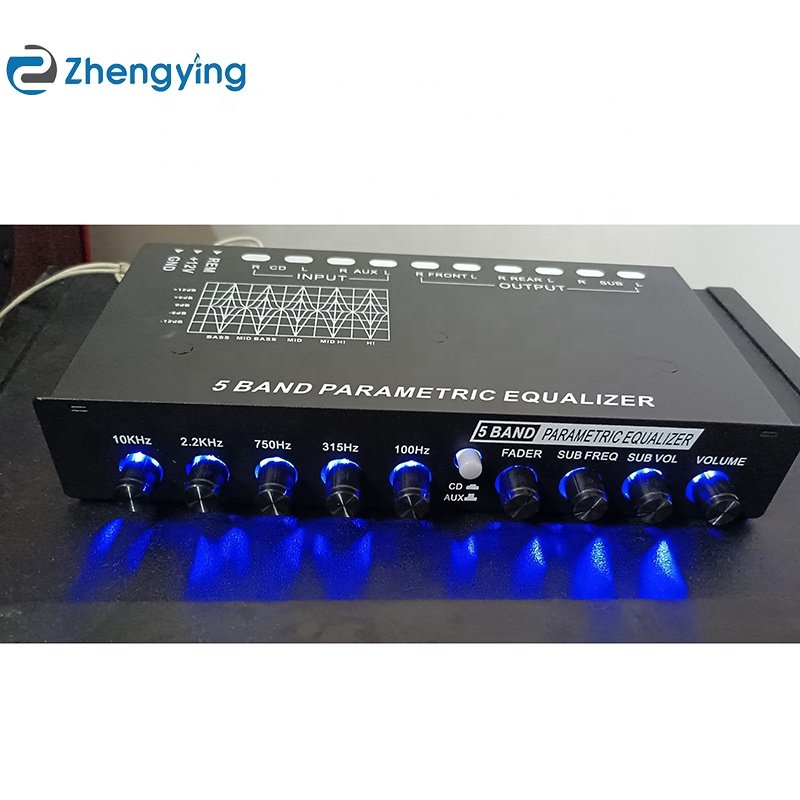 EQ5 5 Band Car Equalizer Car Audio 5 Frequency Car Equalizer