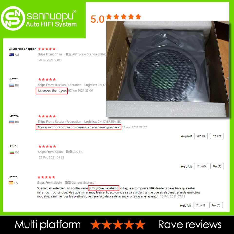 Manufacturer Aluminum Housing Slim Car Underseat Subwoofer Sub Woofer Amplifier Car Audio