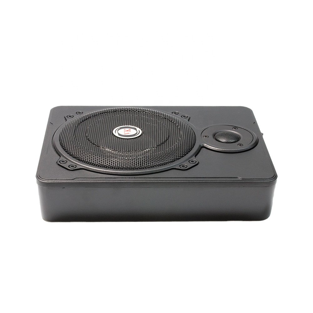 VK New Model 10 Inch 600W Auto Under Seat Thin Active Subwoofer Slim Amplifier Subwoofer Underseat Car Subwoofer Slim 10 Inch