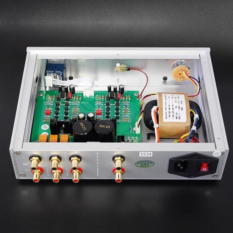 BRZHIFI Audio Manufacturer Power Amplifier Clone Circuit C3850 Class a Preamplifier for Home and Car Amp 220V Stereo
