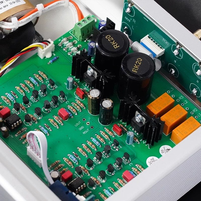 BRZHIFI Audio Manufacturer Power Amplifier Clone Circuit C3850 Class a Preamplifier for Home and Car Amp 220V Stereo